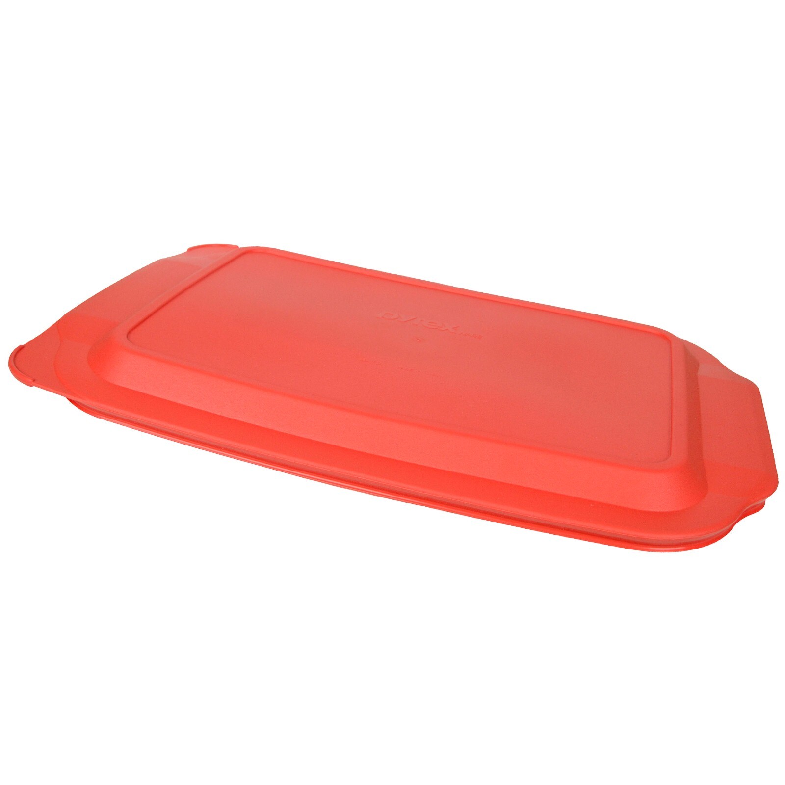 Pyrex 234-PC 4Qt Plastic Rectangular Red Replacement Lid Cover for Glass Dish