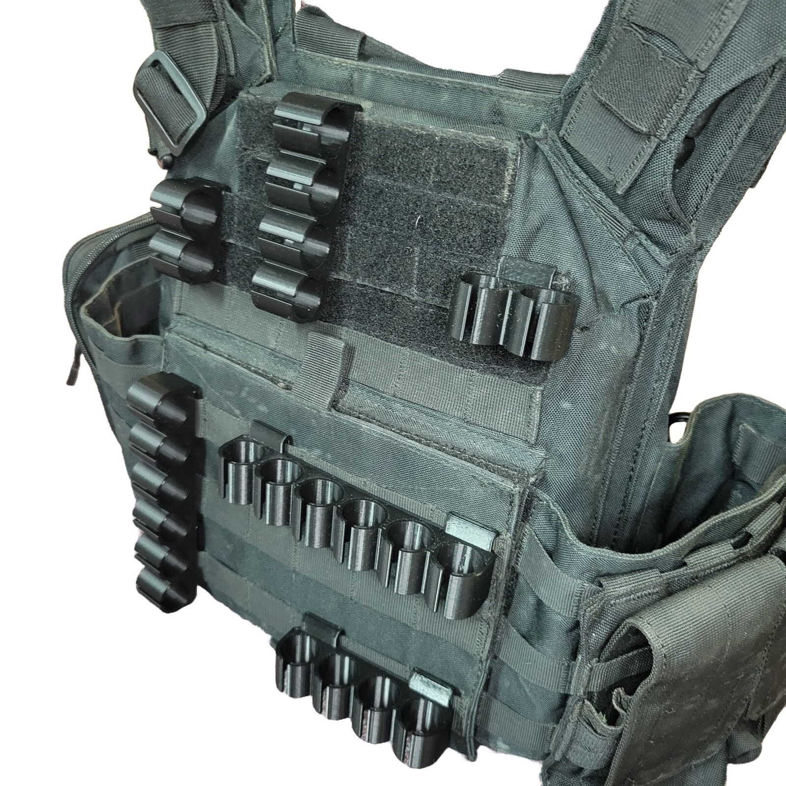 Tactical 12 Gauge Shotgun Shell Holder for Molle Vest / Plate Carrier / Belt