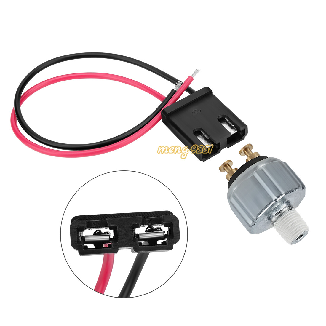 Brake Switch Stoplight Pressure Switch & Pigtail Wire Connector for Polaris RZR