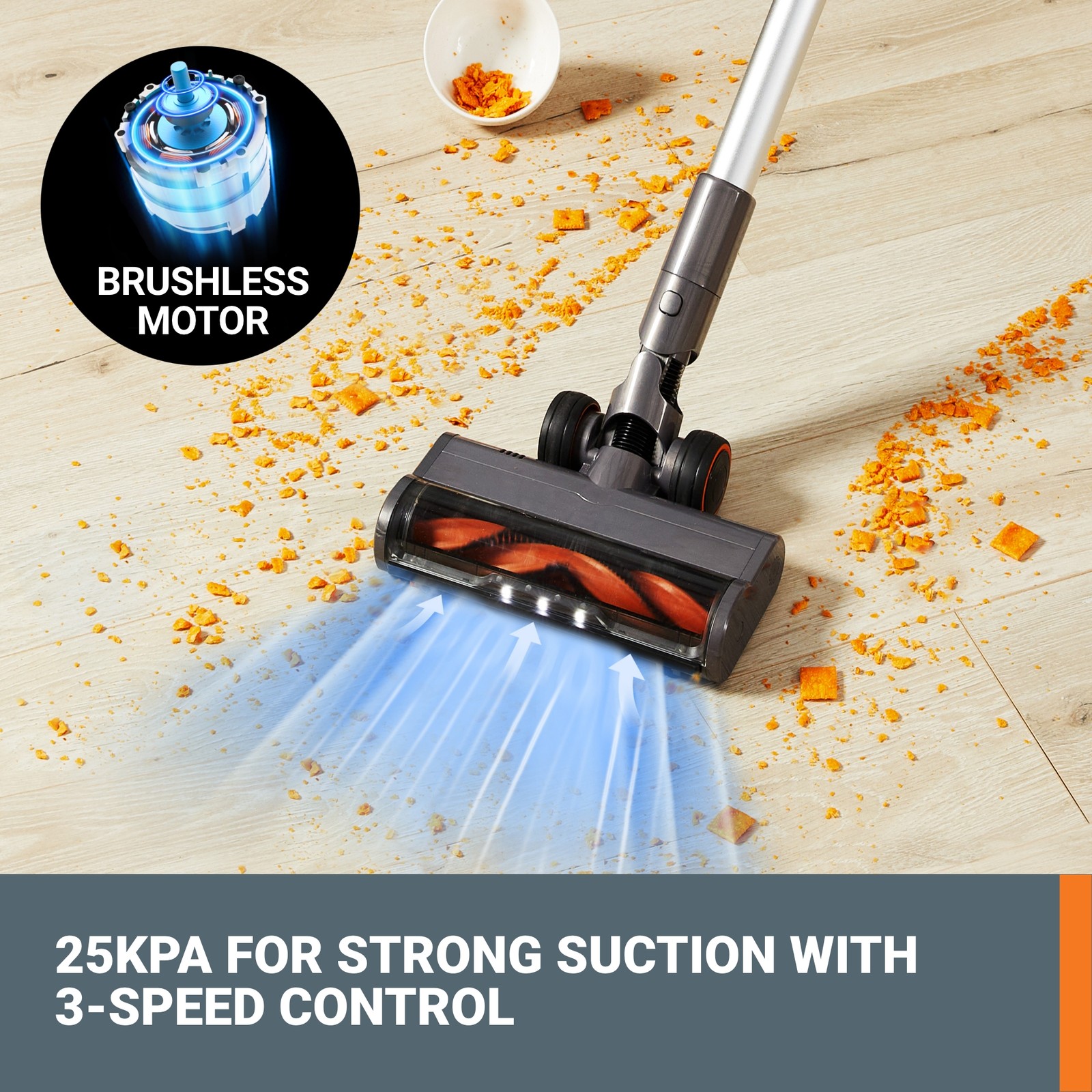 WX038L Worx 20V Cordless Stick Vacuum-OB