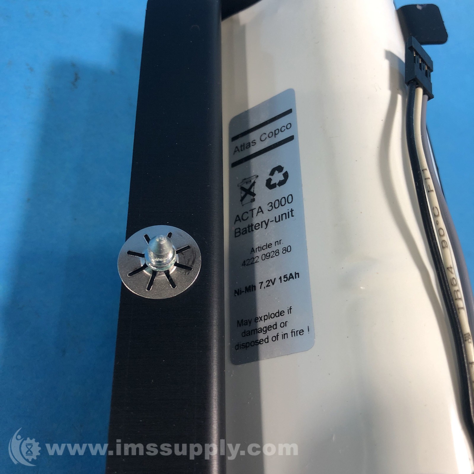 Atlas Copco 4222 0928 80 Ni-MH Battery Pack FNOB