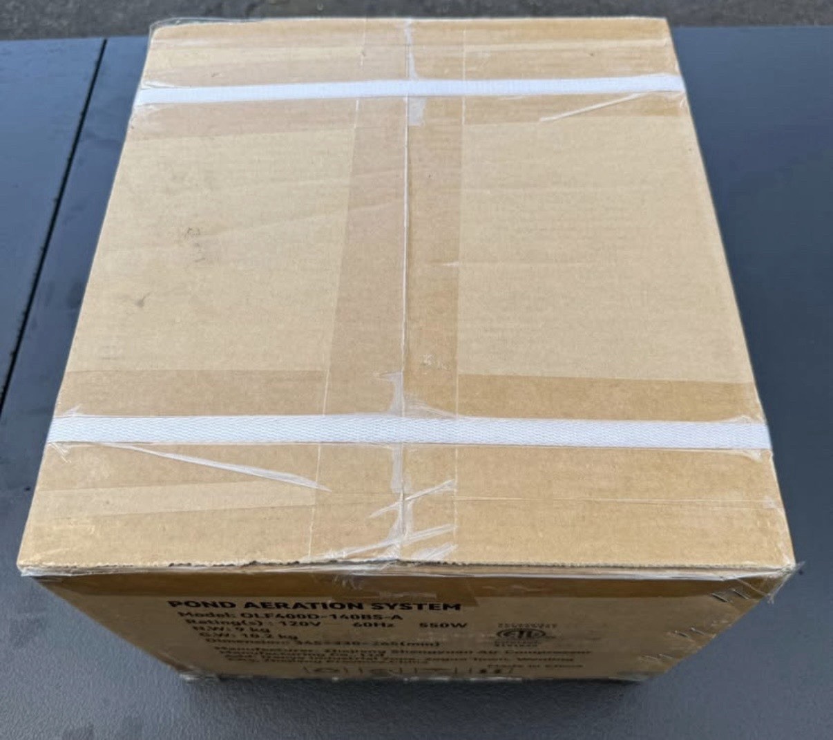 VEVOR 550W Pond Aerator, 5.2CFM, Up to 3 Acre, 50' Lake OLF400D-140BS-B