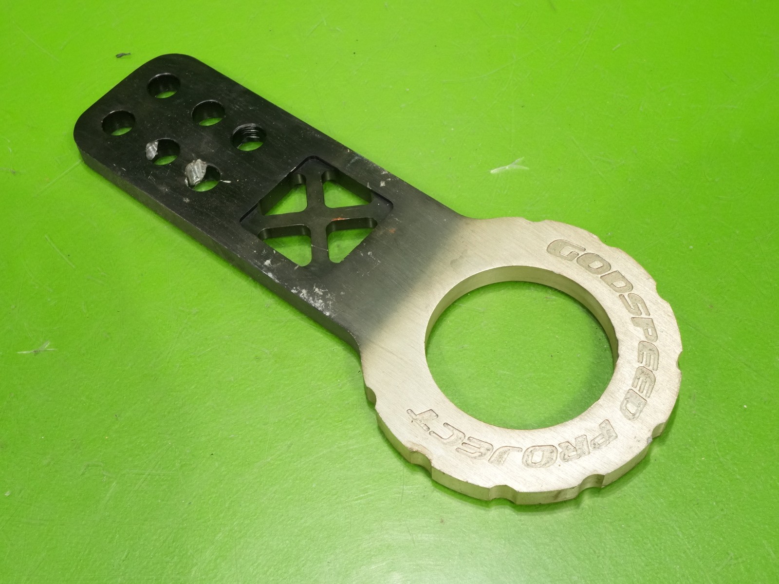 92-95 Civic Godspeed Project front aluminum tow hook Honda Acura universal