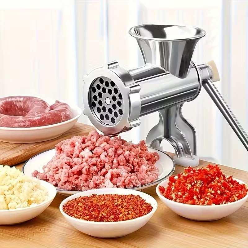 Manual Meat Grinder 304 Stainless Steel Meat Grinder