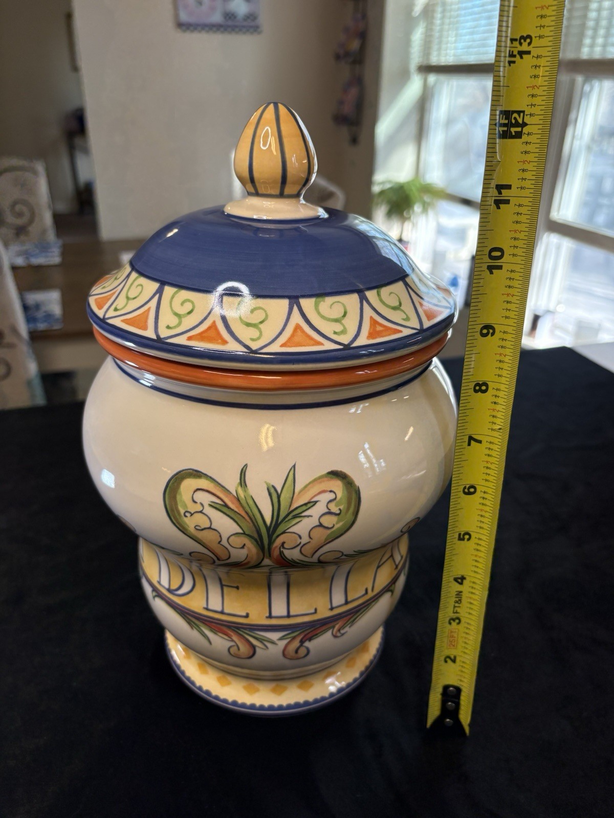 Pfaltzgraff Villa della Luna Della LUNA Ceramic Canister Jar