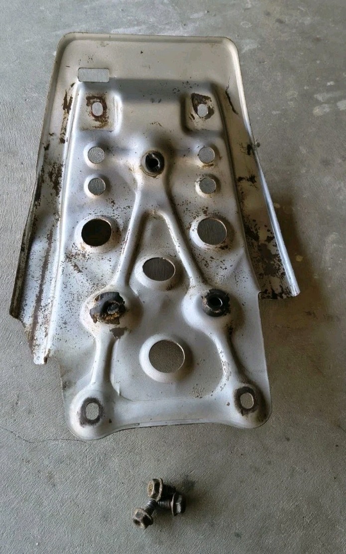 1986-1987 Honda ATC200X Front Engine Frame Skid Plate Guard 53060-HB5-000