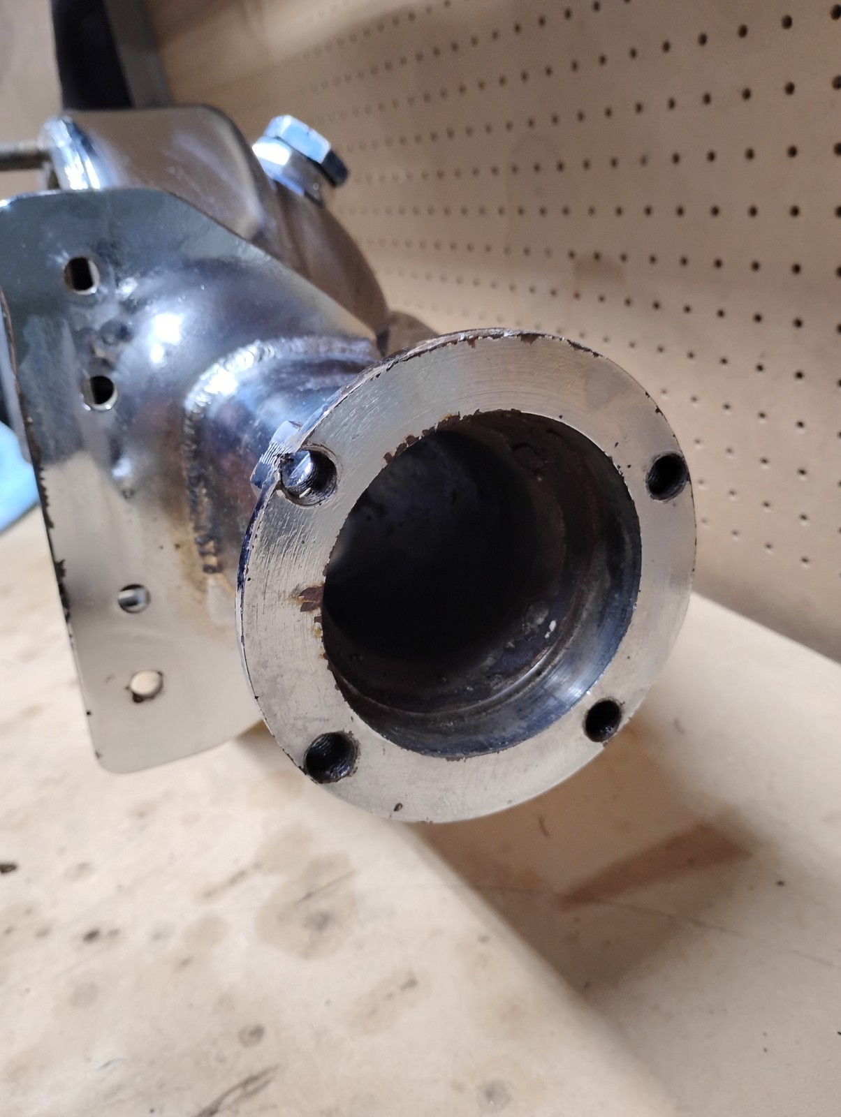 Vintage CHROME 8¾ 8.75 Axle FRONT ENGINE DRAGSTER Slingshot Vtg NHRA GASSER