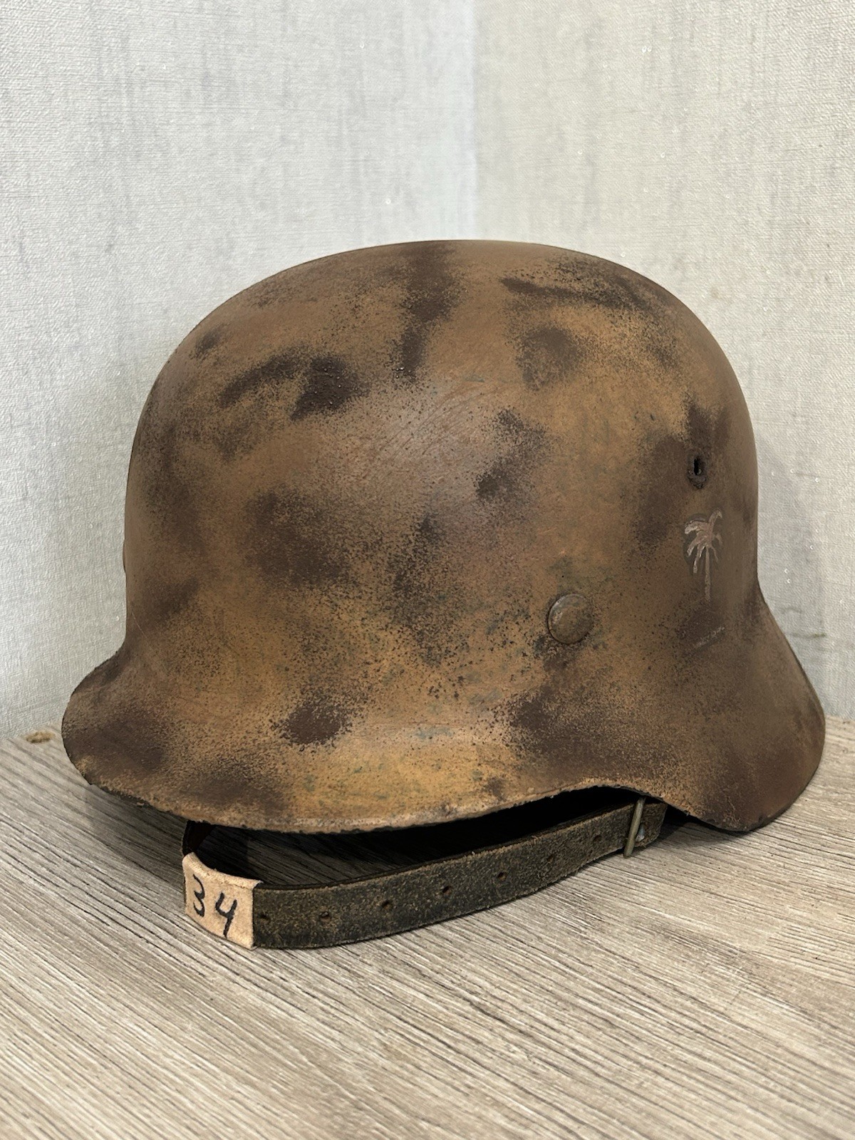 German Helmet M40 WW2 Combat helmet M 40 WWII size 64.