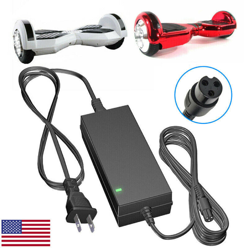 Charger For Hoverboard hovertrax Razor/Swagtron T1/Swagway X1/jetson V6/Ninebot