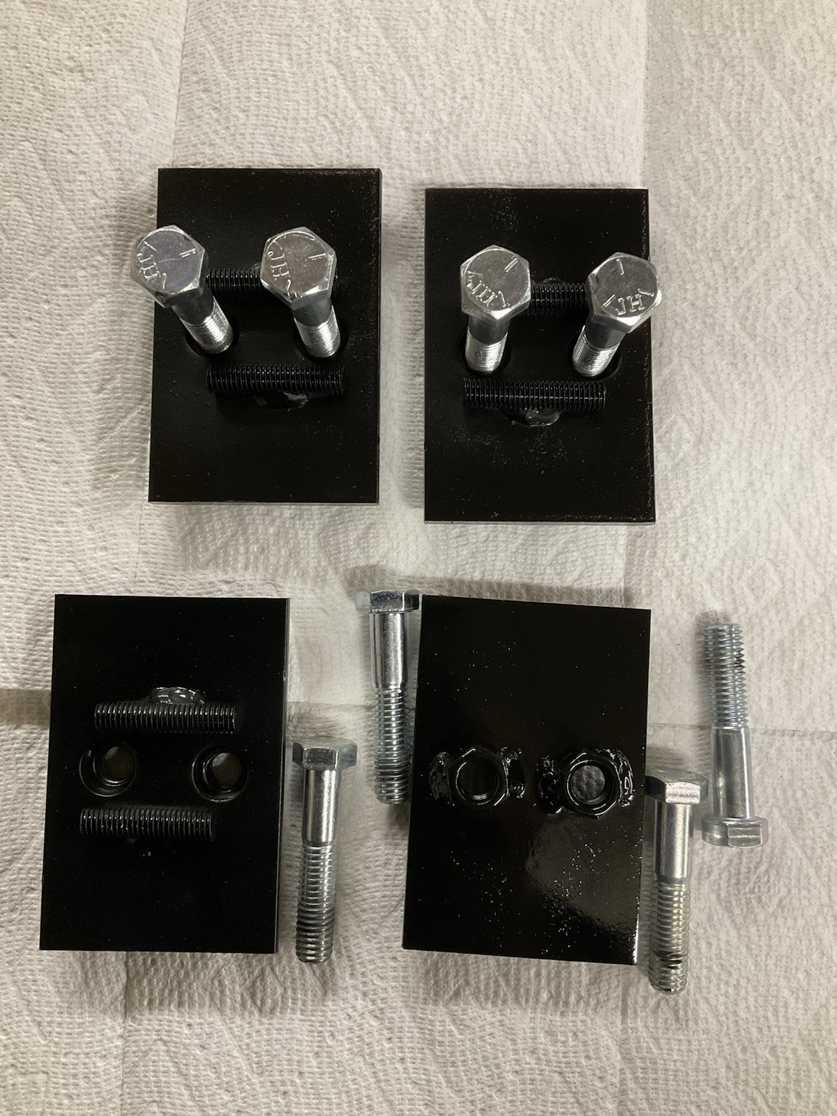 shipping container mounting bracket pole, light,camera Set Of 2