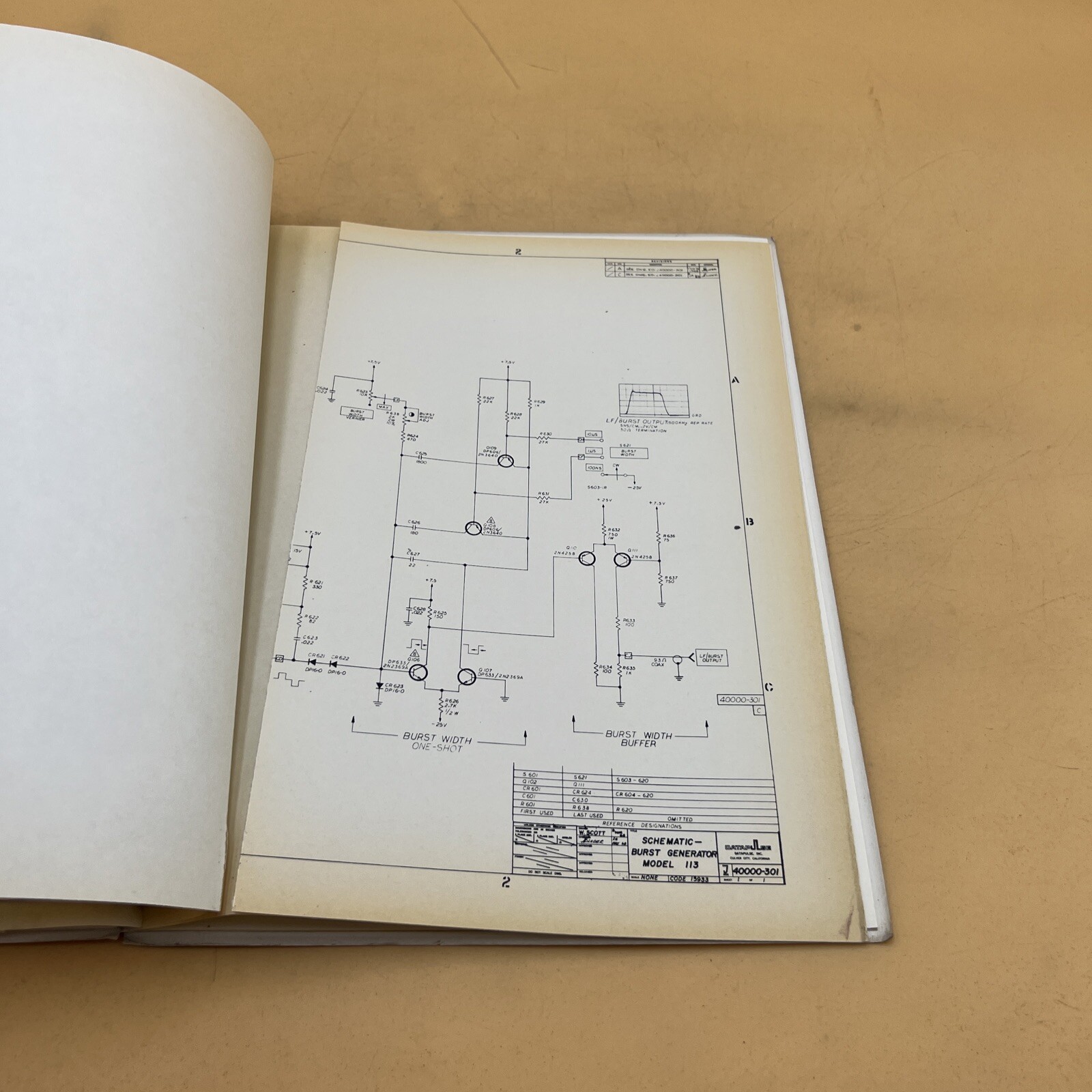 Datapulse Model 113 Pulse Generator Operation and Maintenance Manual Preliminary