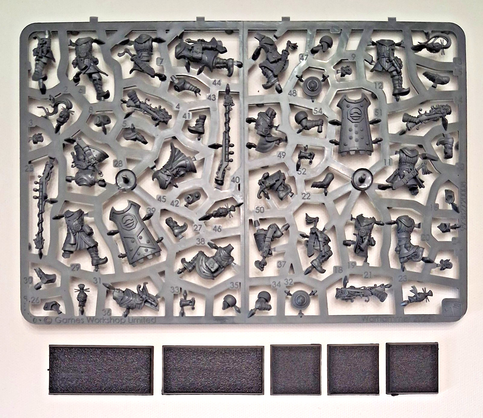 2 Crane Gun Teams 3 Iron Hail Gunners - Grand Cathay Defenders Bastion Old World