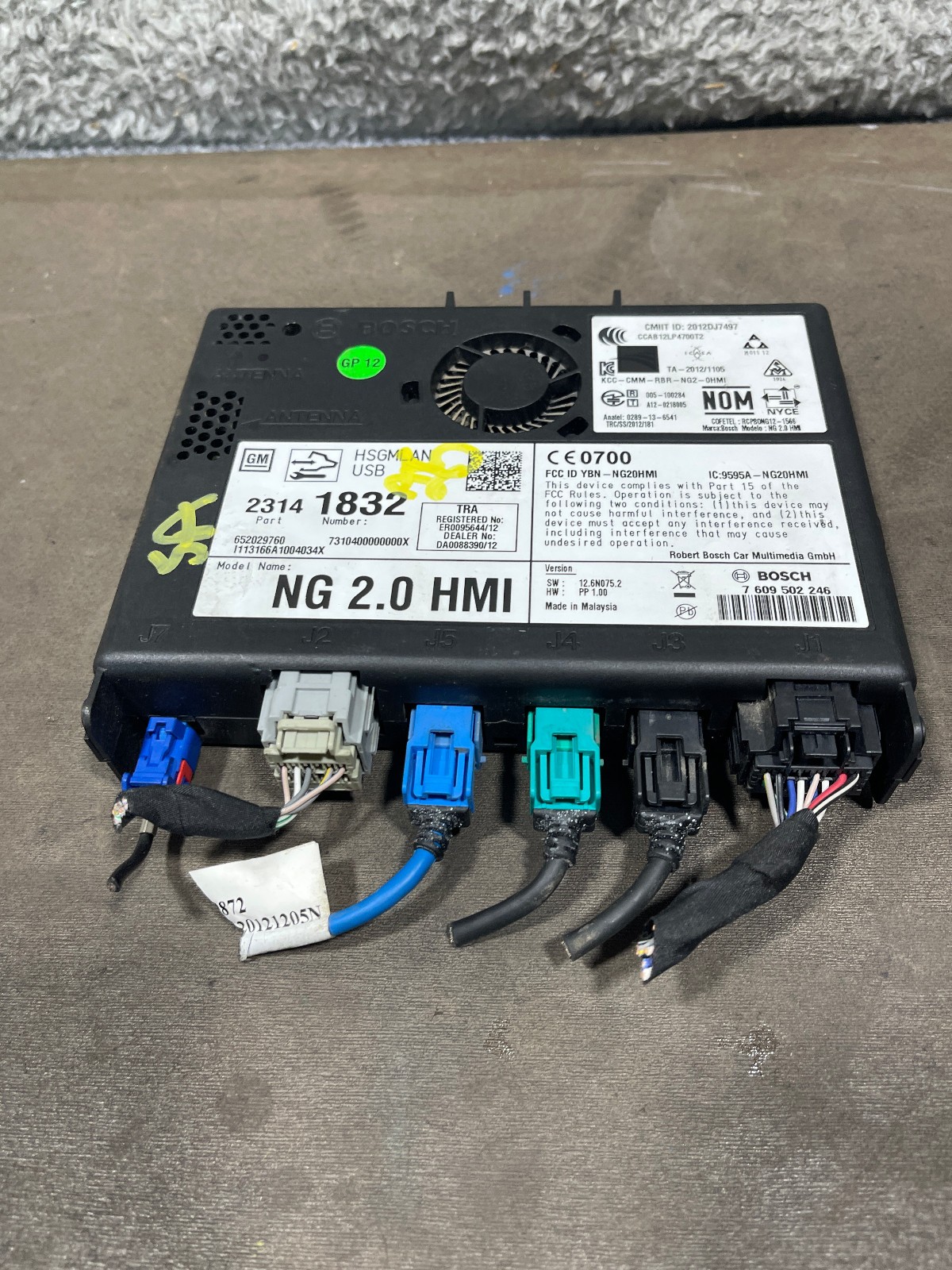 2014 Cadillac XTS OEM HMI 23141832 Human Machine Interface Module