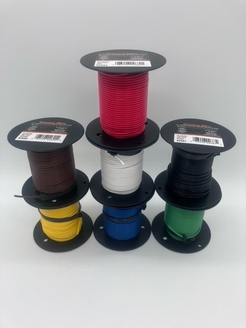 20 Gauge Primary Wire 100% Fine-Stranded Copper USA Made Lot NOT CCA