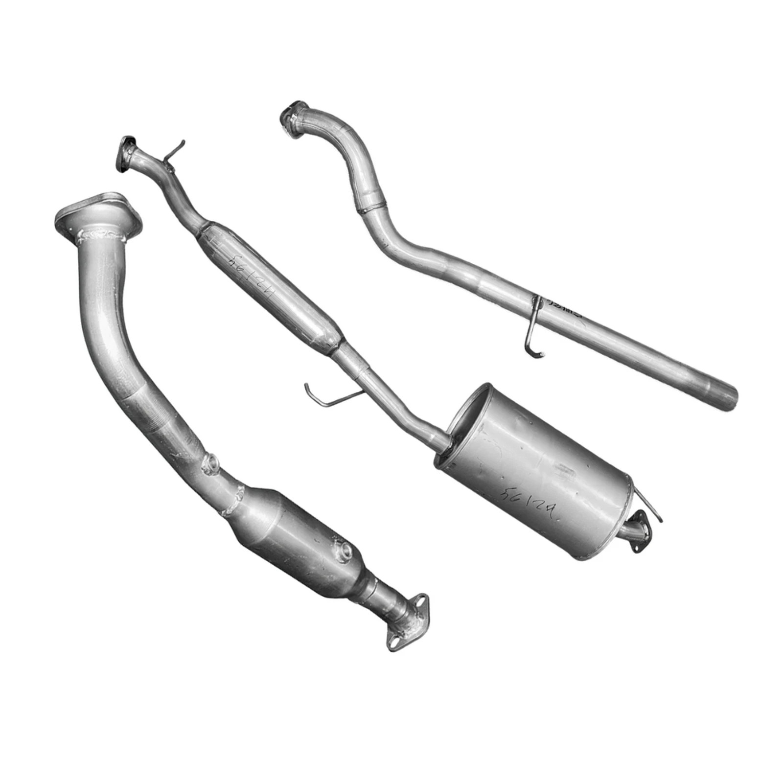 Complete Exhaust System For 2003-2011 Honda Element 2.4L 07-10 Exc SC Models New