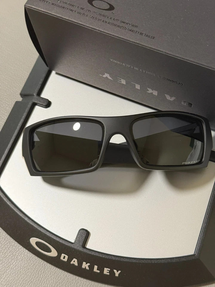 Oakley Gascan OO9014 Sunglasses Matte Black Frame Black Lens Rectangular