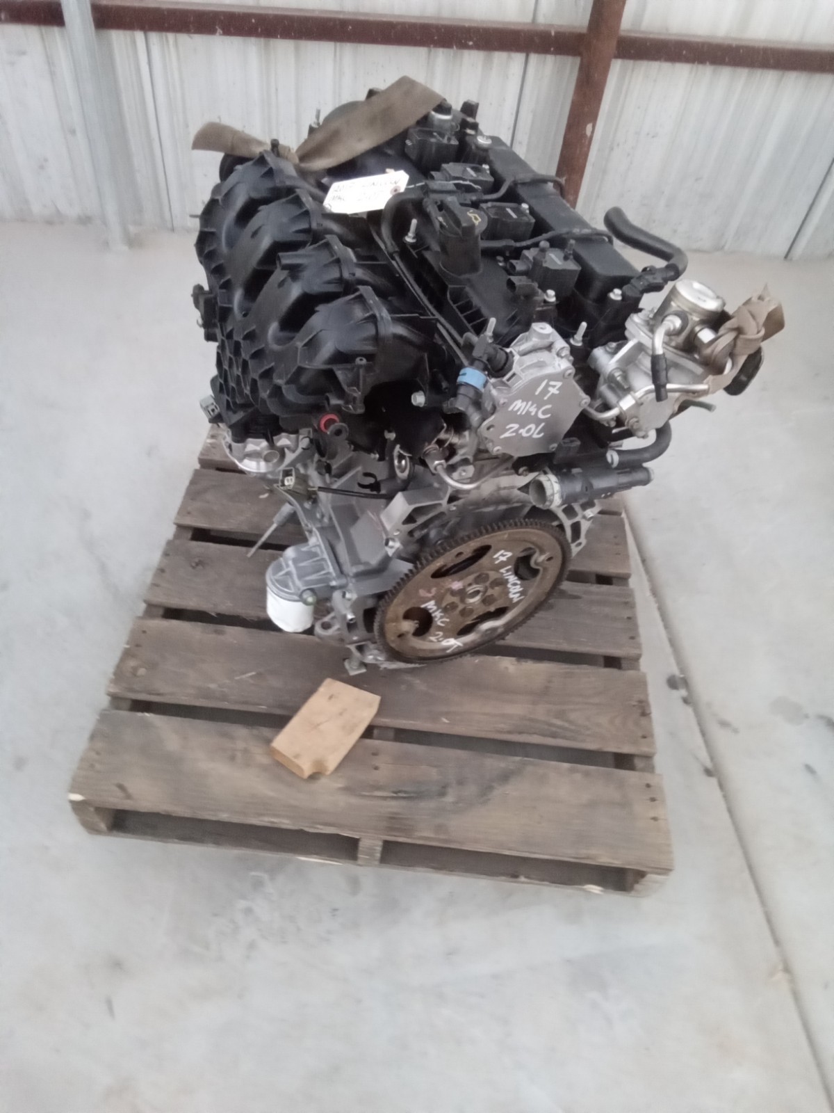 13-16 FORD FUSION 13-16 LINCOLN MKZ 13-16 MKC 2.0L ENGINE MOTOR W/TURBO ASSEMBLY