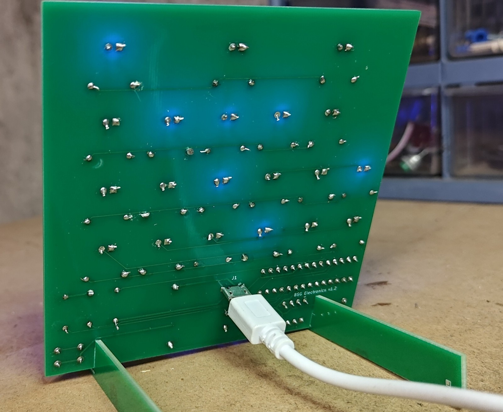 Binary Clock Kit DIY Solder Power Of 2 Clock