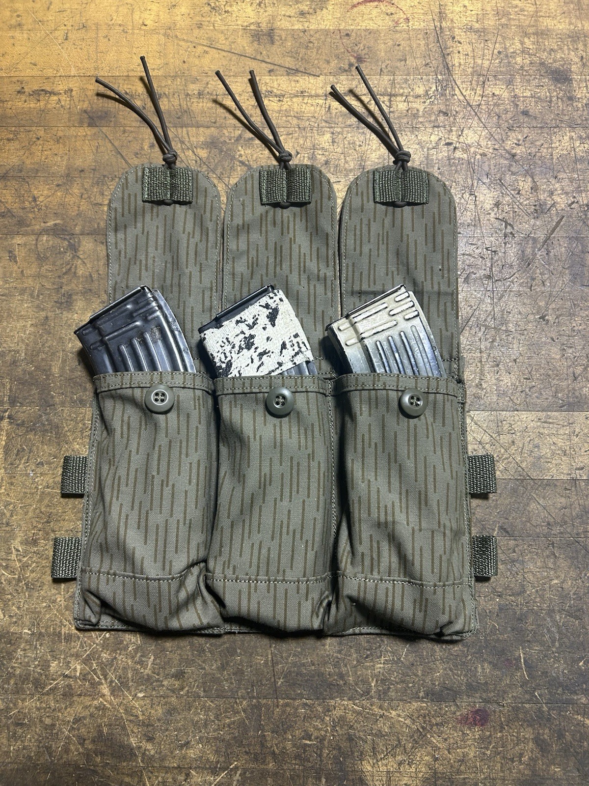 Eastern German Strihctarn Modernized Chicom Style 3 Cell Magazine Placard