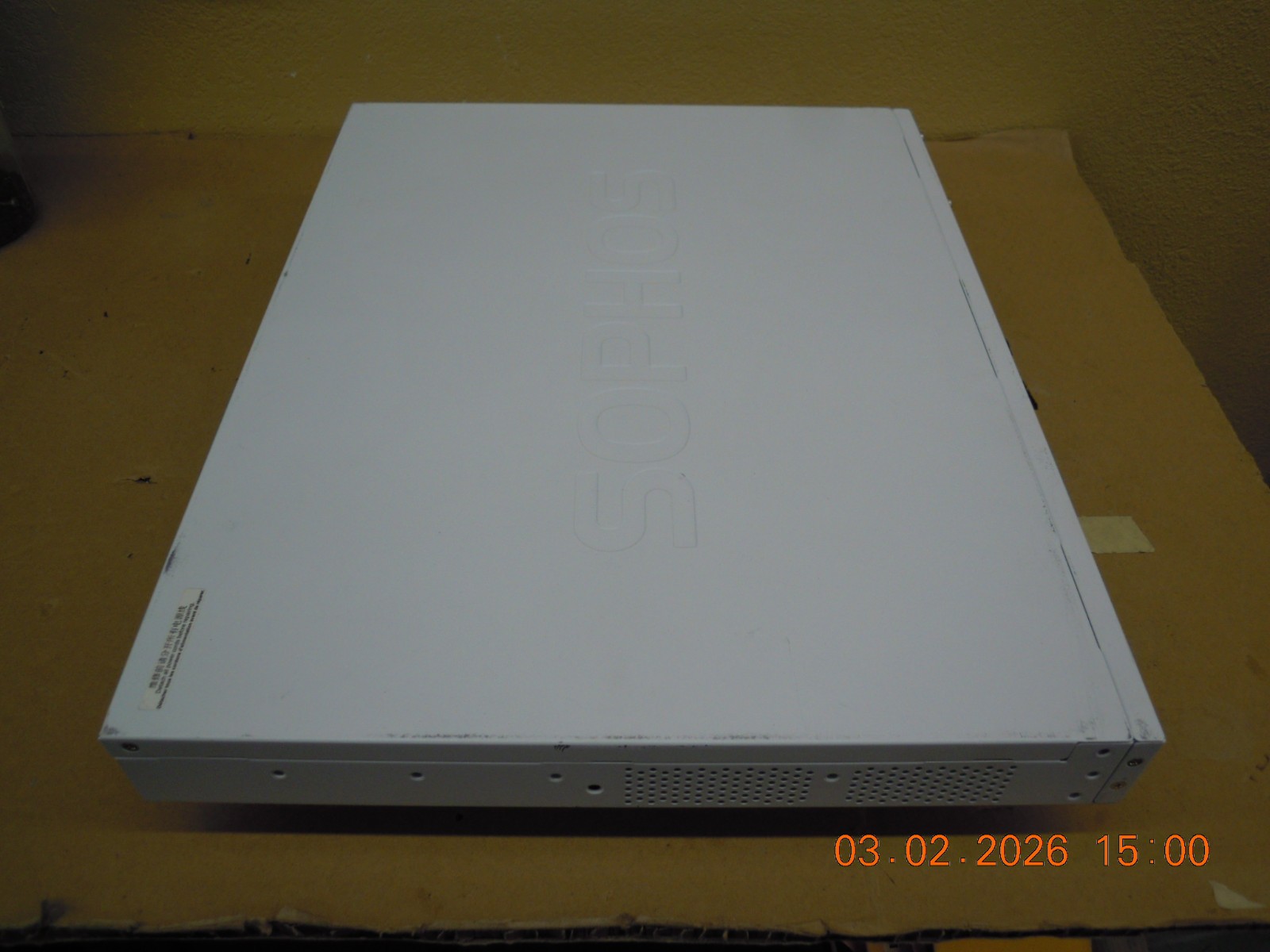 Sophos XG 210 rev. 3 Firewall Security Appliance 6 x GE + 2 x SFP Ports * Reset