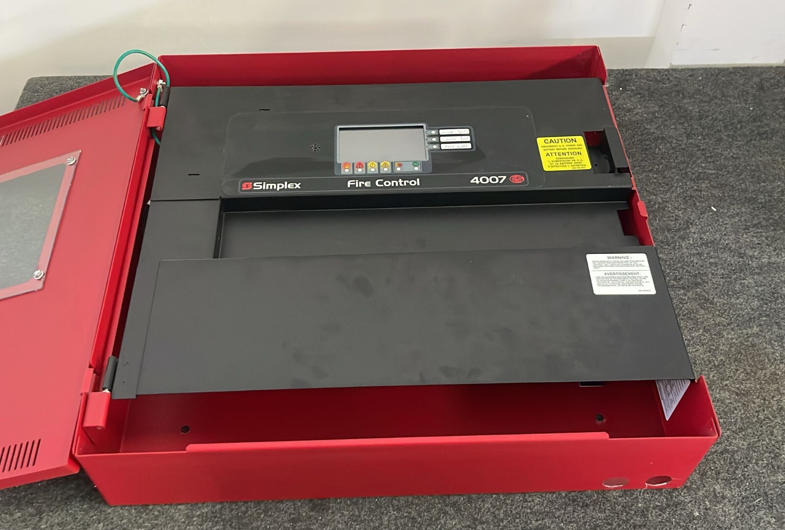 Simplex 4007es Fire Alarm Control Panel 4007-9101
