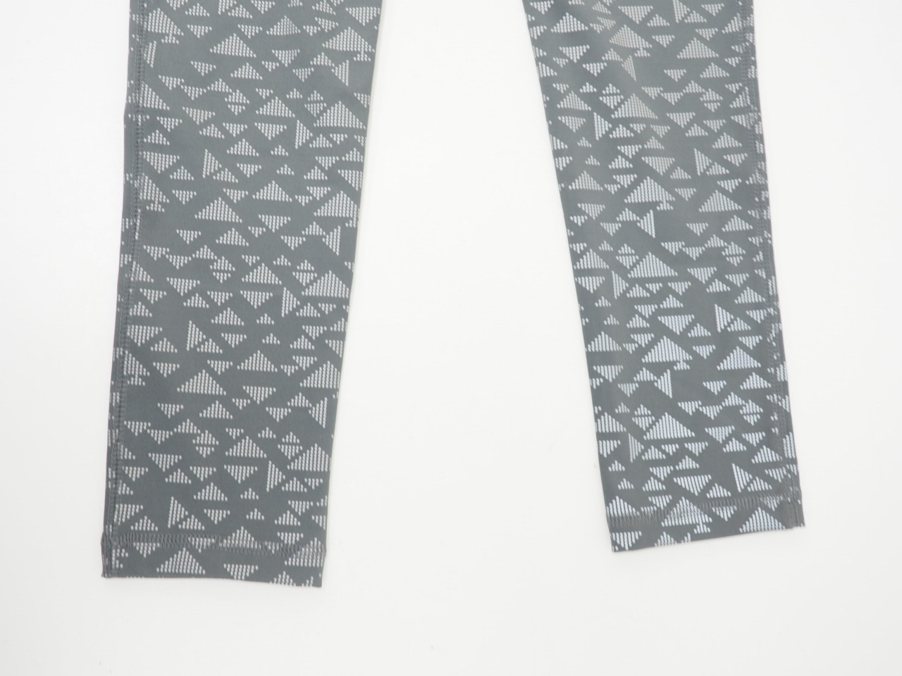 New! GOFLUO Cityglow Reflective Active Tights / Leggings Size L Gray High Vis