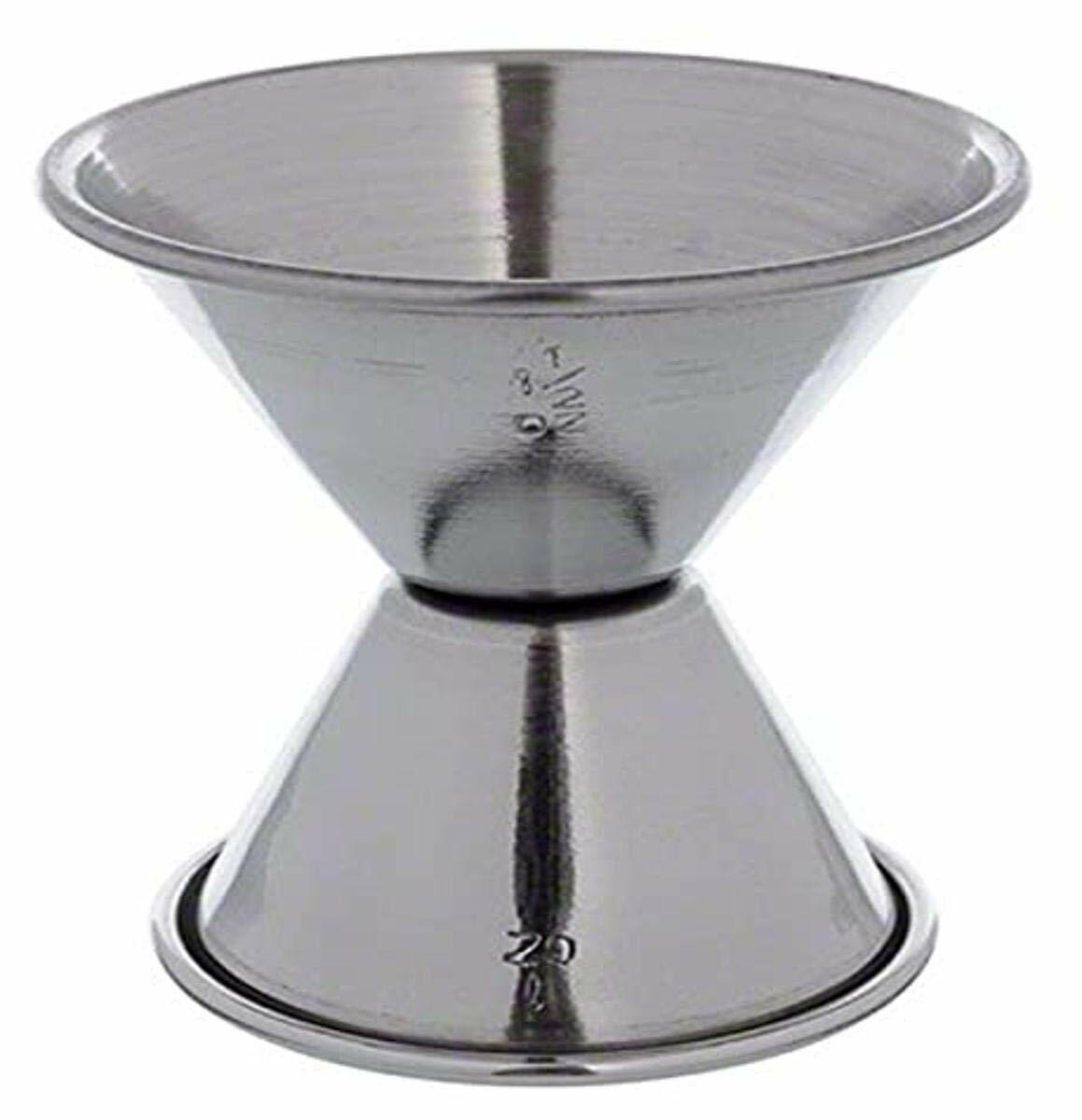 Update International (JI-5) 1 x 1-1/2 oz Stainless Steel Jigger