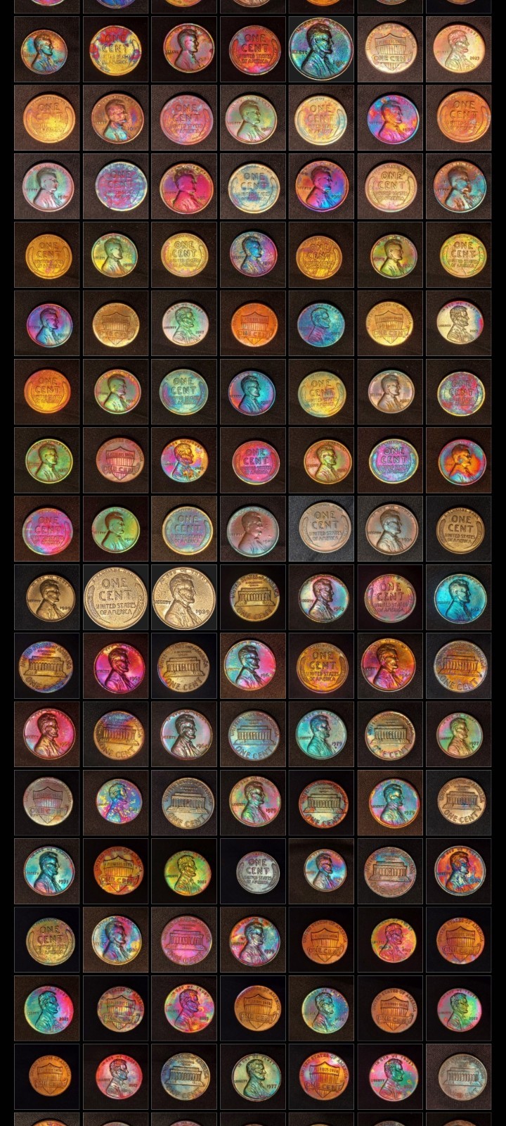 Rainbow🌈Toned Penny Easter Egg Fillers - Cancer Fund Raiser