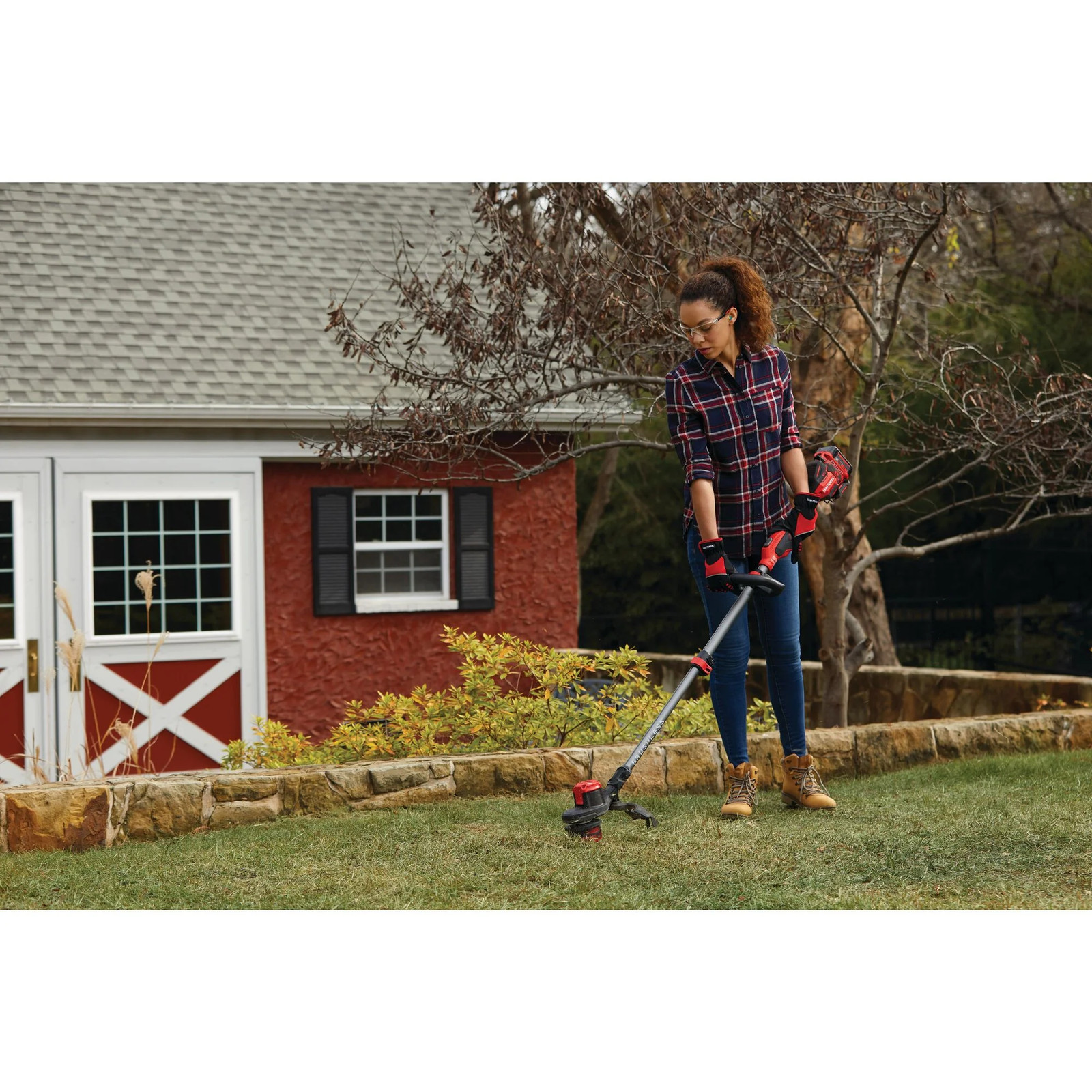 CRAFTSMAN V20* Brushless Cordless WEEDWACKER® 13 in String Trimmer -CMCST920B