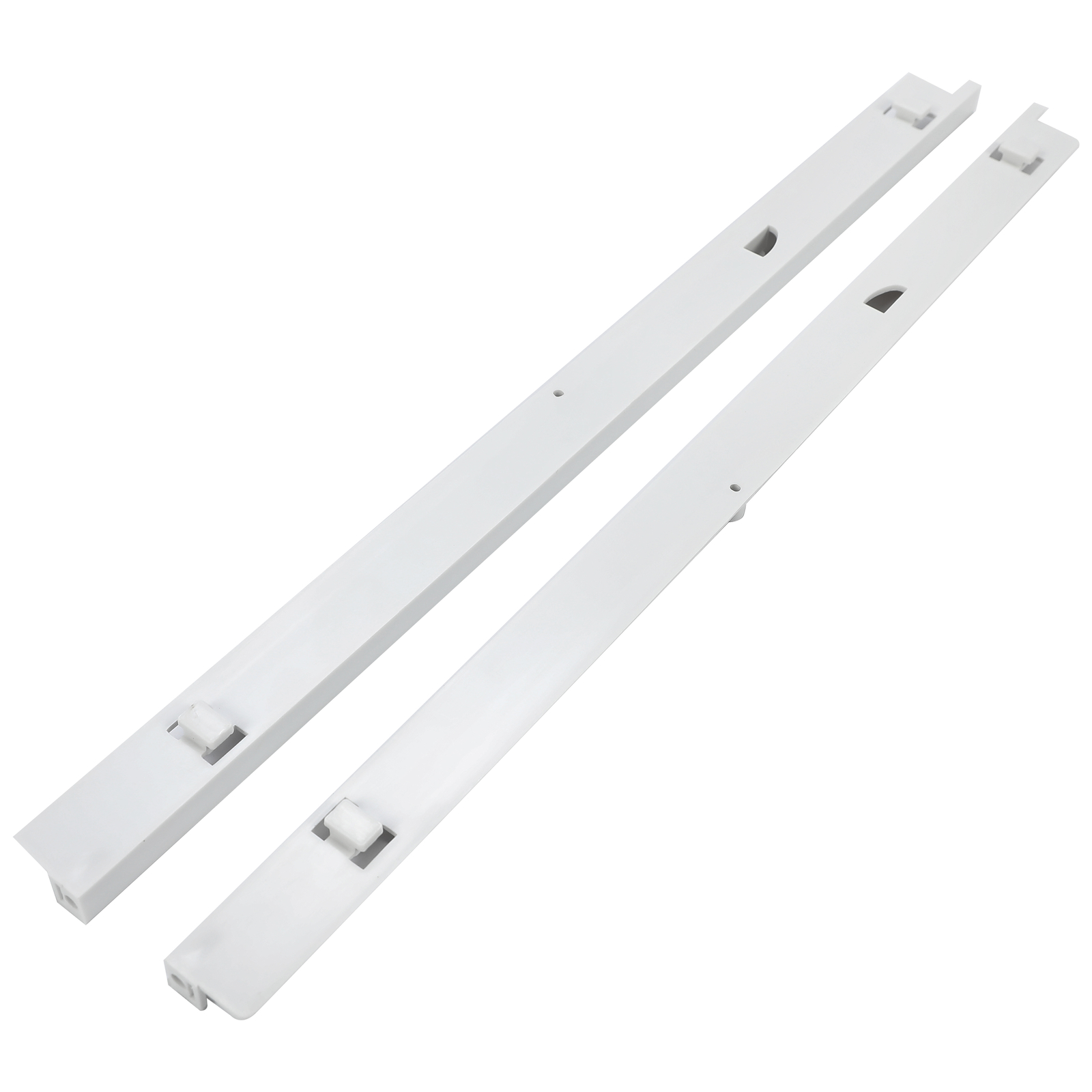 Left+Right Pan Hanger Slide Rail For Refrigerator Frigidaire 240530601 240530701