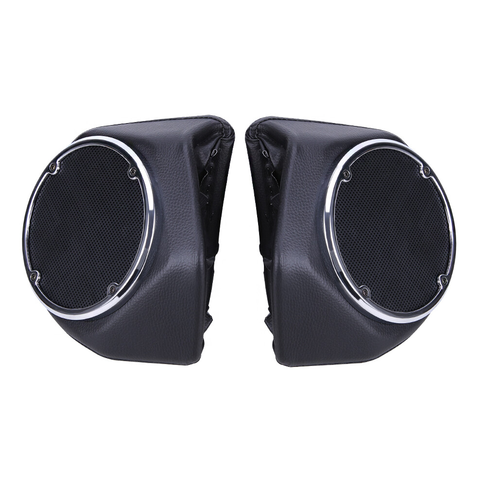 For Harley Touring King Tour Pak Pack Rear 6.5" Speaker Pods Box Trunk 2014-2024