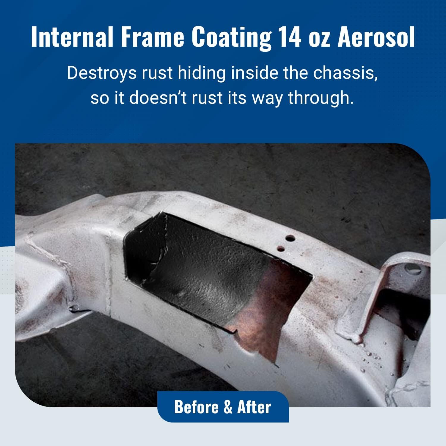 Eastwood Internal Frame Coating Plus Rust Prevention Aerosol With Nozzle