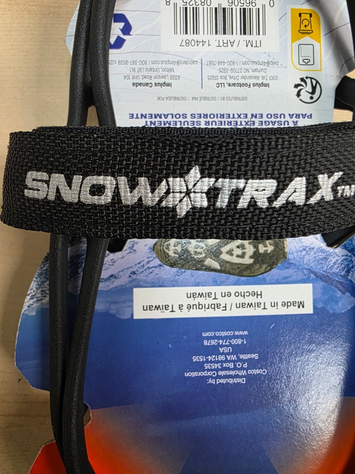 Snow Trax by Yaktrax L XL Tungsten Carbine Spikes For Shoes/Boots. Adjustable!