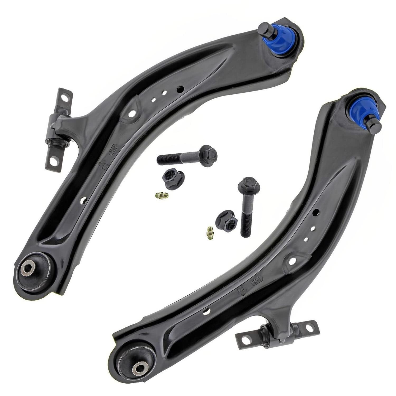 Front Lower Control Arms Tie Rods Sway Bars Kit for 2014-2019 Nissan Rogue Sport