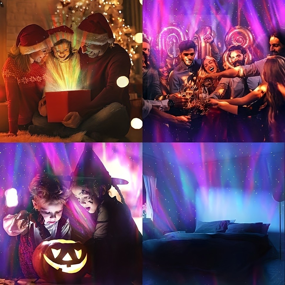 Aurora Lights Projector, Northern Light Projector with Remote Control