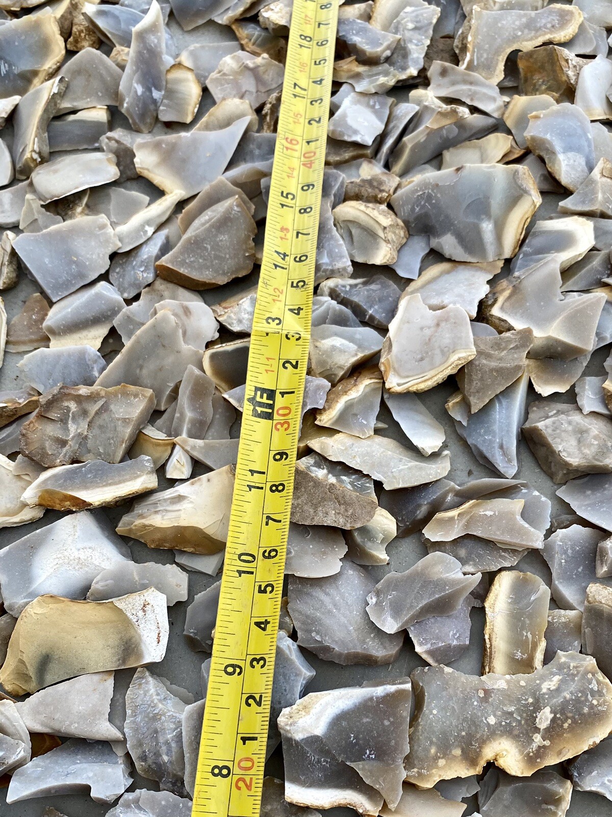 5+ Lbs of Pretty TX Chert/Flint Small Flakes/Pieces ~ Tumble-Lapidary-Decorative