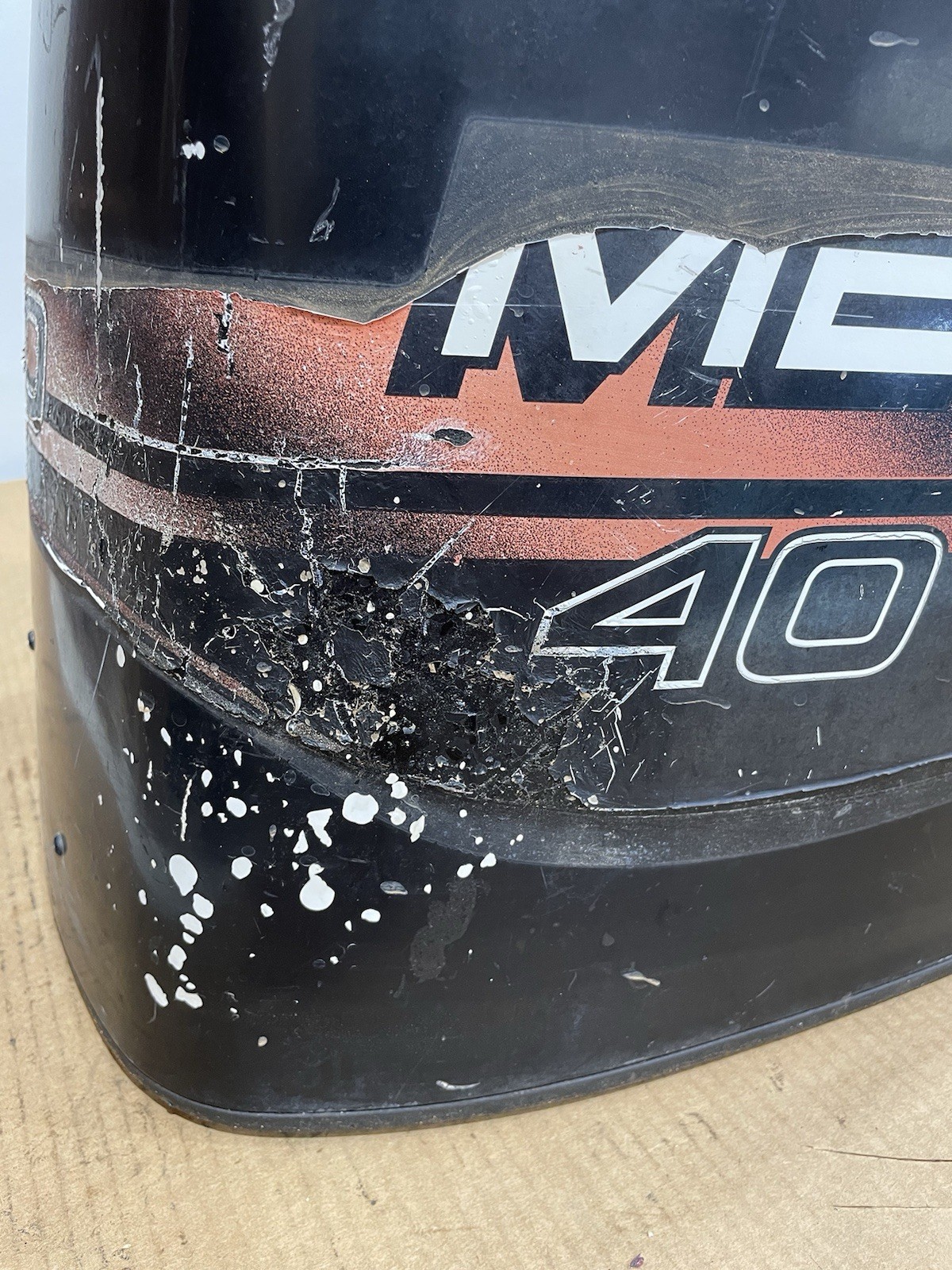 Mercury Mariner 59 CI 40 50 HP Top Cowling Cowl Hood Cover 825239T13