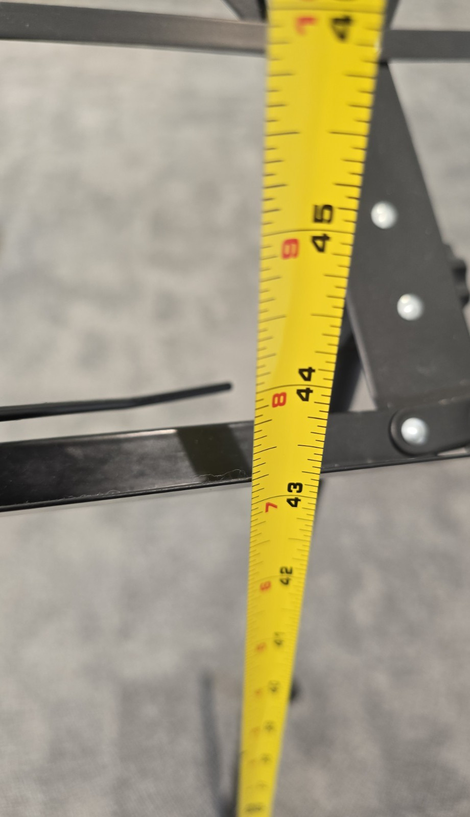 Folding Metal Sheet Music Stand Black Adjustable Tripod Portable