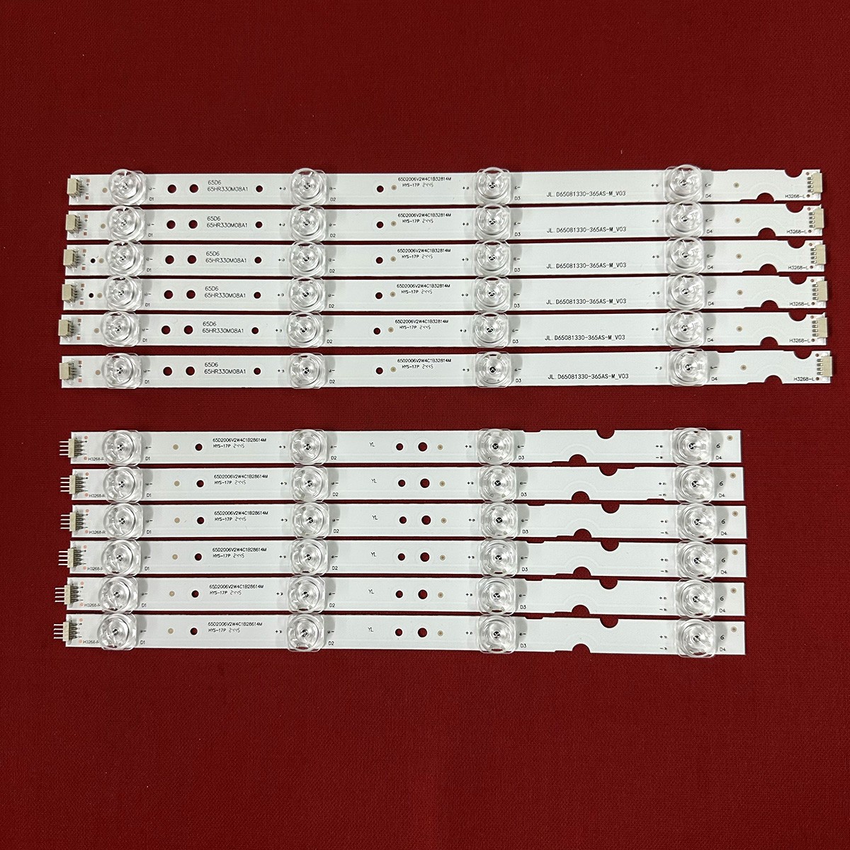 LED strips for TCL 65S4 65S4TDAA 65P65US 65S423 65S425 65S421