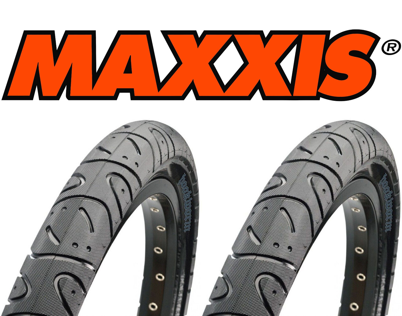 2-PACK Maxxis HOOKWORM 26" x 2.5" Bike Tires Bike PAIR