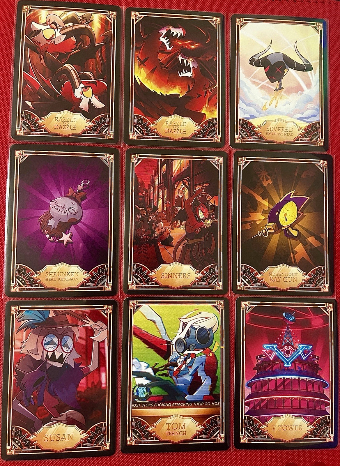 Choose Your Hazbin Hotel Season 1 Trading Cards 2nd Edition Nonfoil/Foil