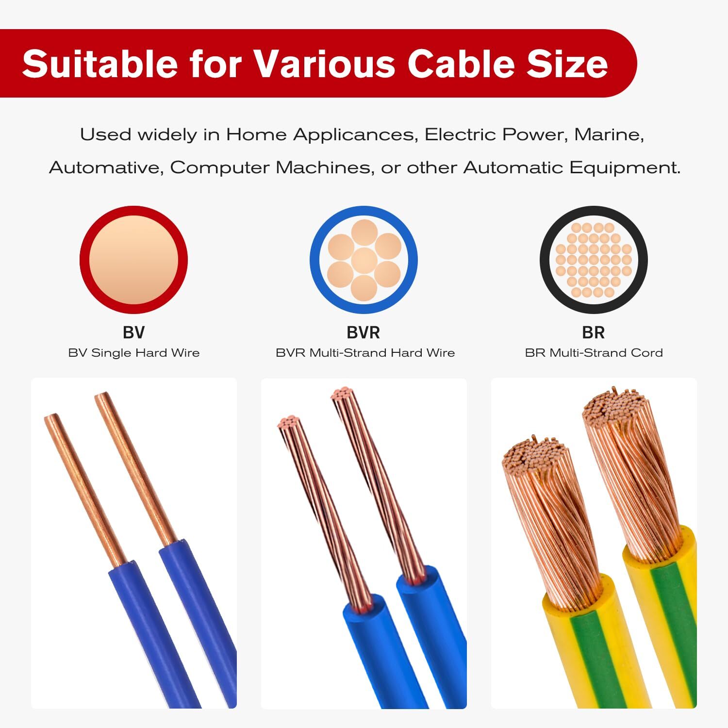 Nilight 200PCS Bullet Terminals Wire Connectors AWG 22-10 Female & Male Butt