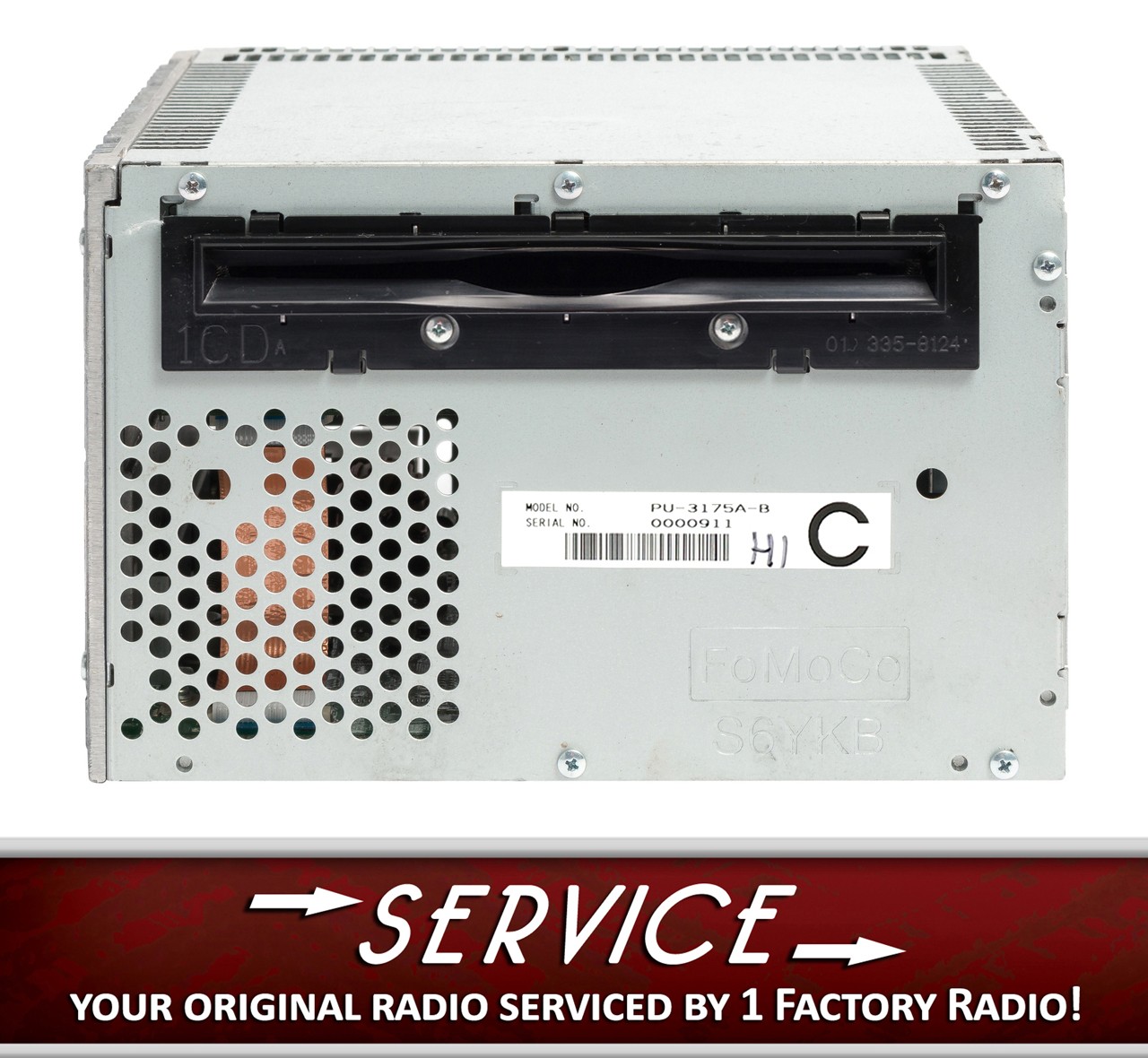 Remanufacture SERVICE 2011 for Ford F-150 AM FM Radio CD Player BL3T-19C157-BA