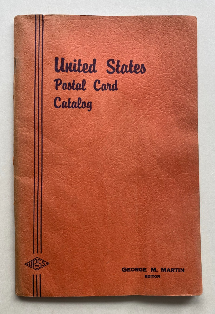 UPSS 1955 United States Postal Card Catalog