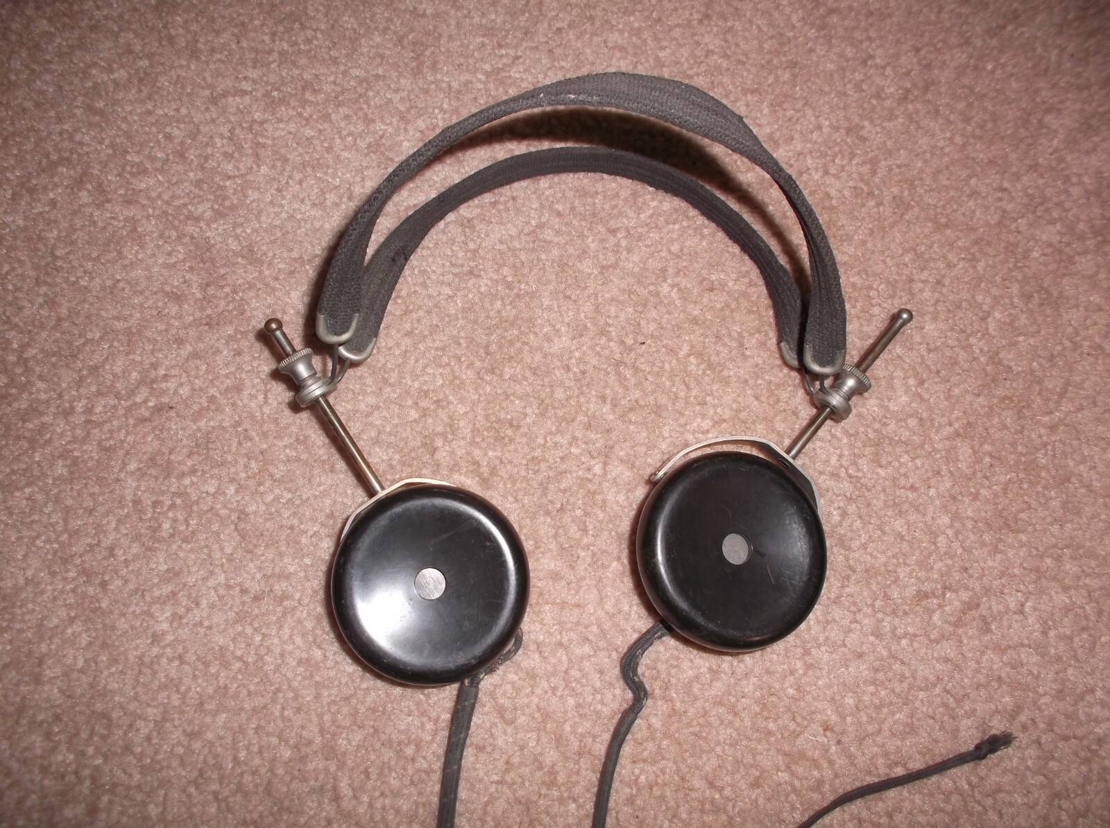 Vintage Brandes Superior Headset Headphone Receiver Great Shape FREE SHIPPING