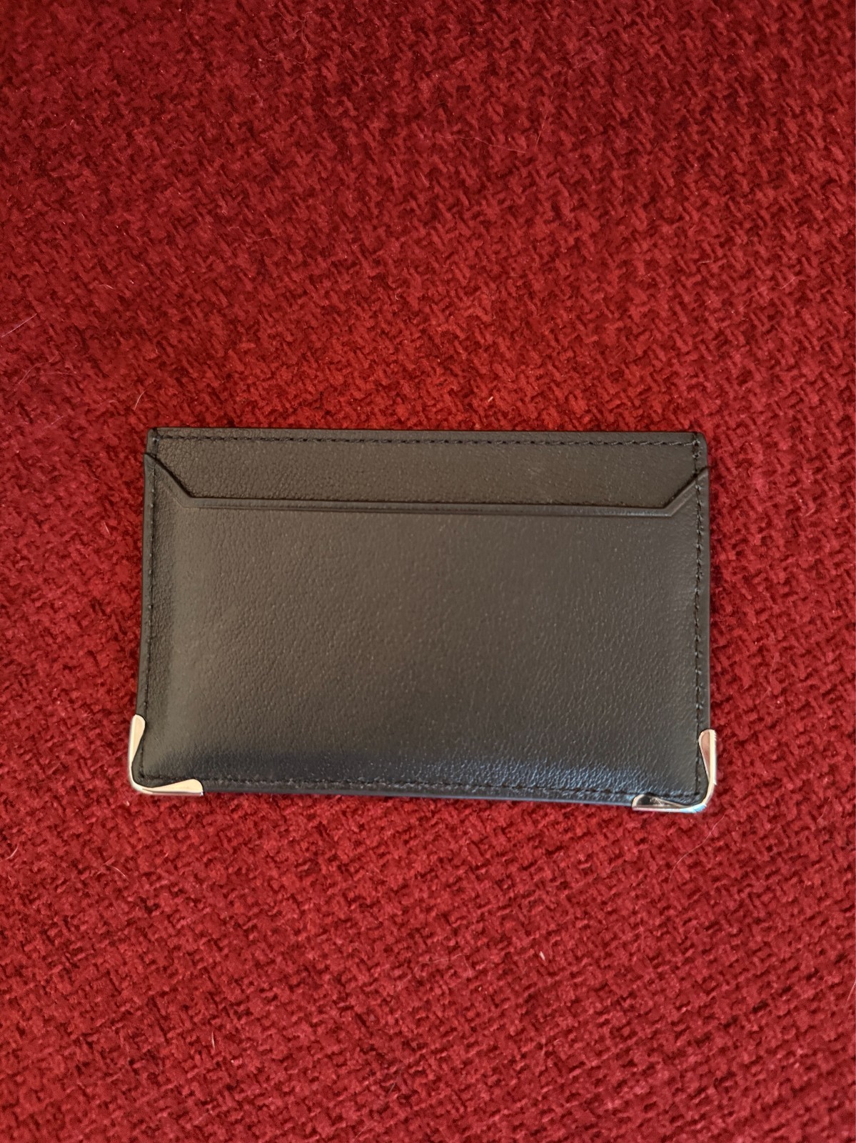 Cartier Cardholder Wallet Black Leather | NEW |Collectible Promotional AD Gift