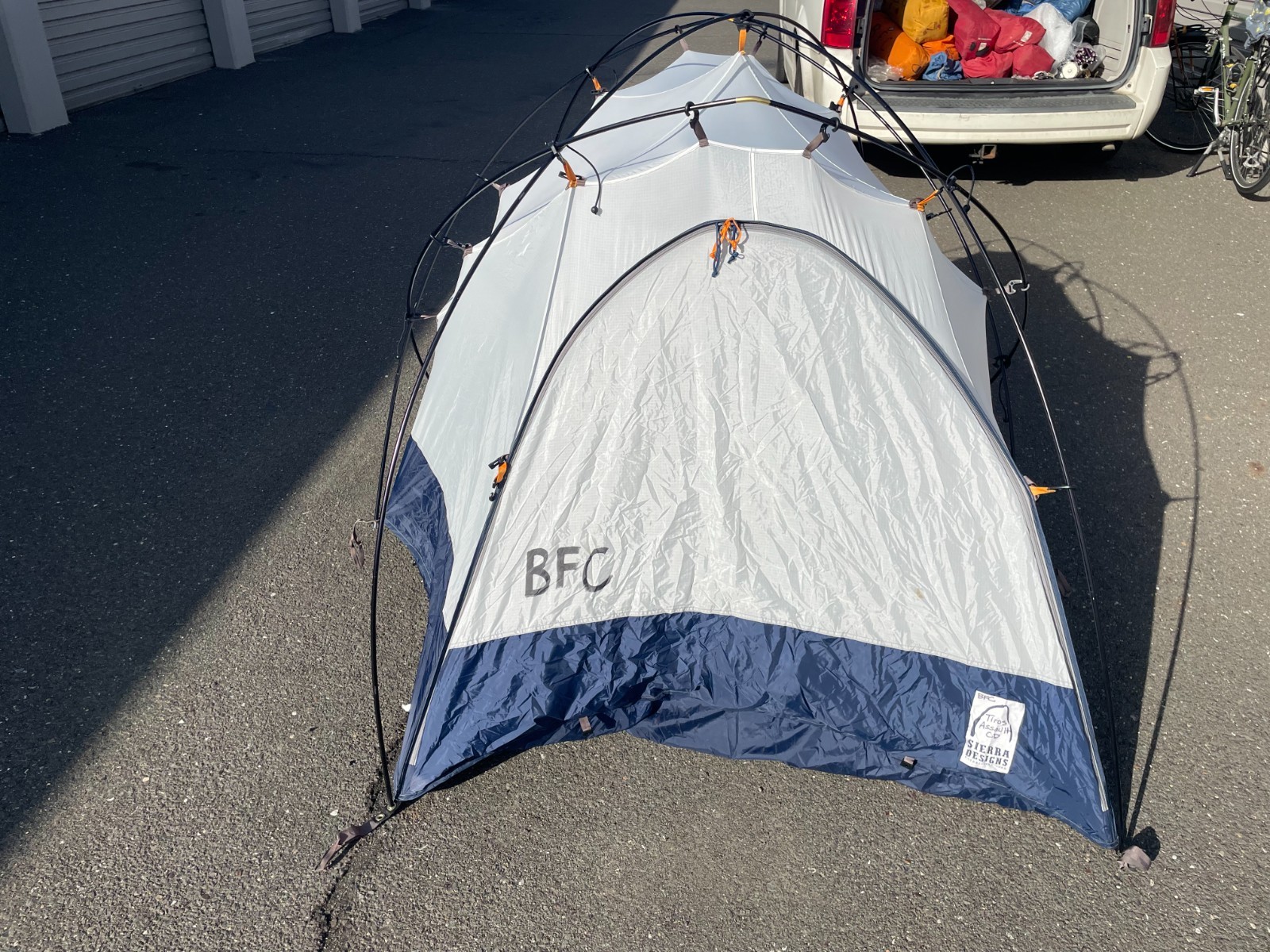 Vintage Sierra Designs Tiros Assault CD 2 person 4 season expedition tent #4