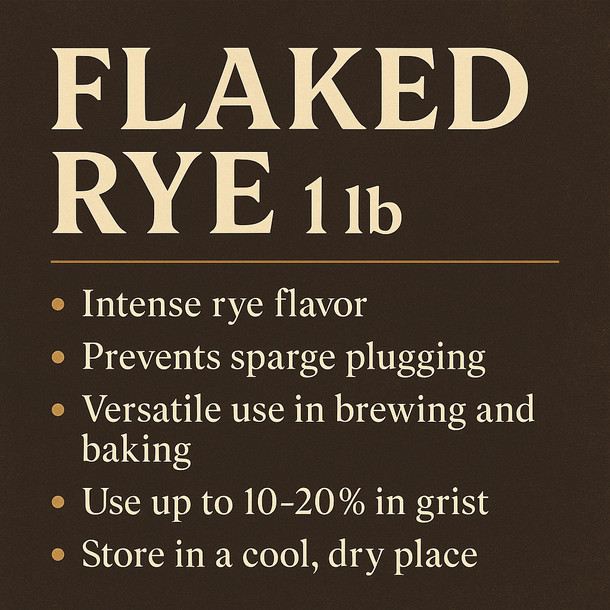 Briess Flaked Rye 1 lb
