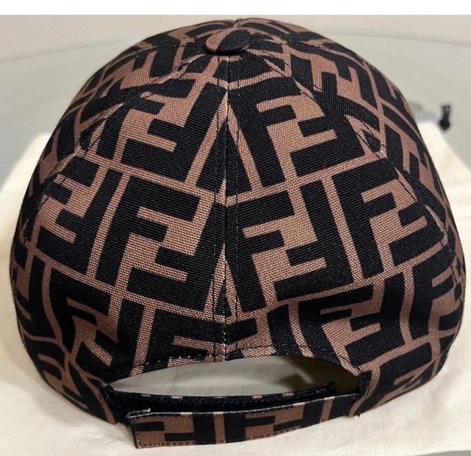 FENDI FF Monogram Canvas Baseball Hat FXQ498