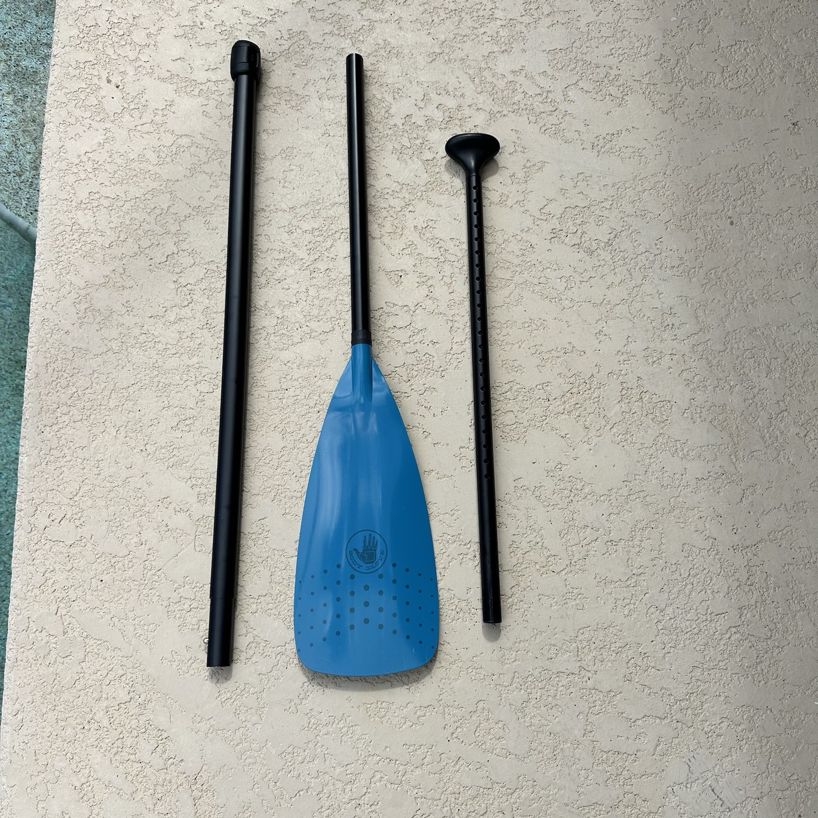 3-Piece Adjustable SUP Paddle –Lightweight, Floating Aluminum Shaft (Body Glove)